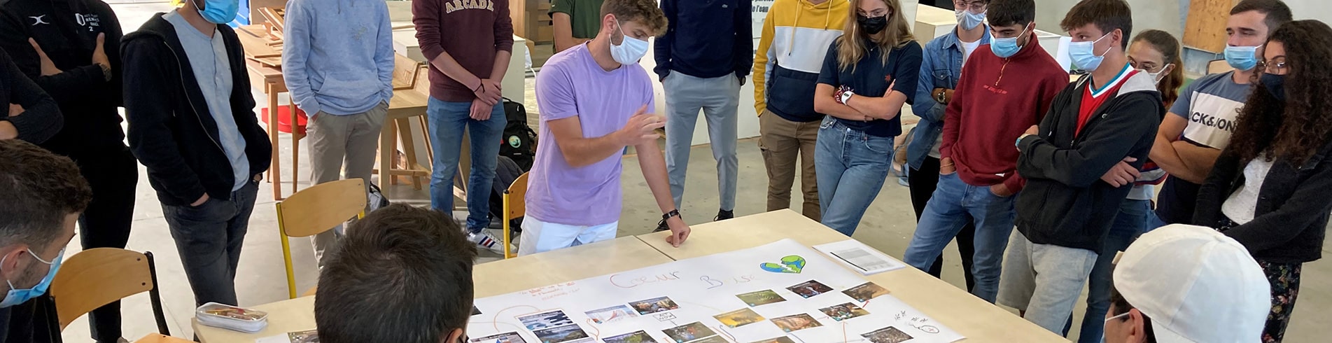 atelier la fresque du climat en école d'ingénieur ESB nantes