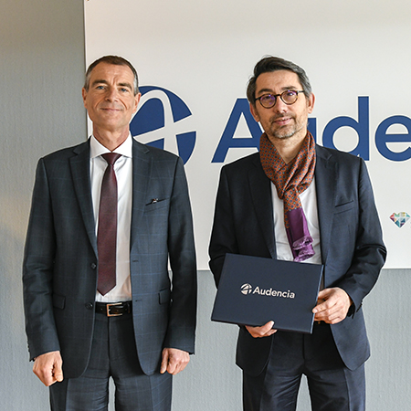 Signature double diplôme ingénieu-manager ESB Audencia