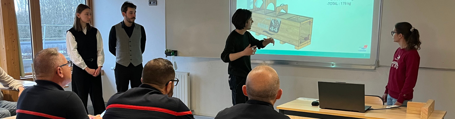 Présentation du projet TASSS devant le SDIS 44